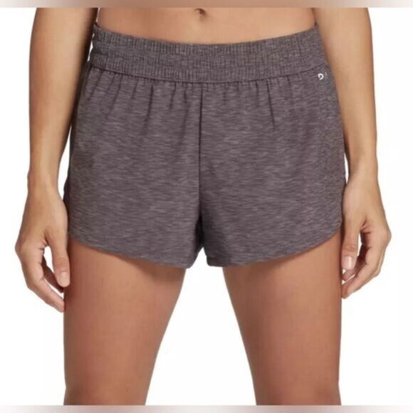 NWT DSG Women’s Plus Size Stride 3” Athletic Short Deep Purple Heather - Size2XL - Picture 1 of 11